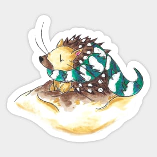 Hedgehog Day Sticker